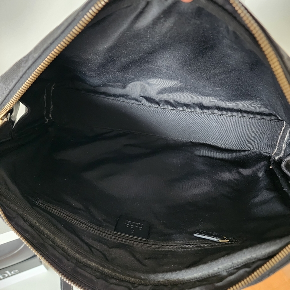 Rare Authentic Vintage Gucci Black Top Handle Tote/Satchel/Doctor Bag - Picture 10 of 15